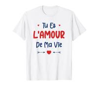 Couple je t'aime mon amour Tu es l'amour de ma vie T-Shirt