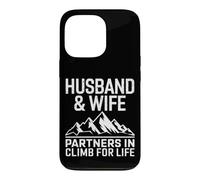 Couple Marié Escalade vers De Nouveaux Sommets Coque pour iPhone 13 Pro