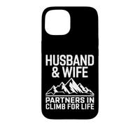 Couple Marié Escalade vers De Nouveaux Sommets Coque pour iPhone 15