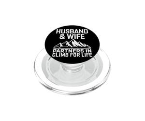 Couple Marié Escalade vers De Nouveaux Sommets PopSockets PopGrip pour MagSafe