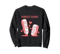 Couple Parfait Adorable Crayer Eraser Pair Sweatshirt