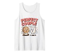 Couple Parfait Cookie Milk Funny Débardeur