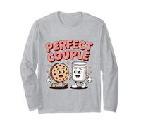 Couple Parfait Cookie Milk Funny Manche Longue