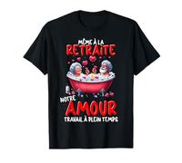 Couple Retraité Amoureux Cadeau Noces d'Or Saint Valentin T-Shirt