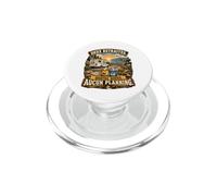 Couple retraités Camping-Car Aucun Planning Voyage PopSockets PopGrip pour MagSafe