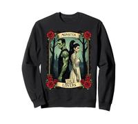 Couple Romantique Frankenstein The Lovers Tarot Halloween Vibe Sweatshirt