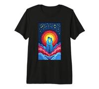 Couple Romantique Infini Ensemble Amour Nuages mariée âmes T-Shirt Haut de Gamme