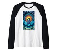 Couple Romantique Soleil Lune Amour Céleste Union Stars Manche Raglan