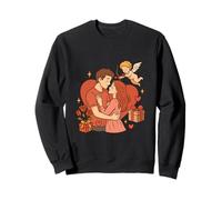 Couple Romantique Sweet Cupidon Moment Sweatshirt