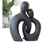 Couple Sculpture, Statue Abstraite Couple,Statue en résine esthétique Décoration d'intérieur | Sculptures abstraites Couple pour la décoration de la maison, statue romantique pour la décoration