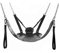 Couple SM bondage amour balançoire sexe hamac balançoire en cuir, lit hamac et oreiller jeux pour adultes jouets sexuels pour adultes, chaise sexuelle sans support