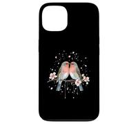 Couple Spring Cherry Blossom Robin Dove Romance Partner Coque pour iPhone 13