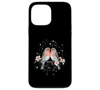 Couple Spring Cherry Blossom Robin Dove Romance Partner Coque pour iPhone 13 Pro Max