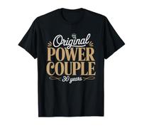 Couple Trente Ans De Mariage Anniversaire Noces Perle Étape T-Shirt