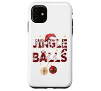 Couples Assortis Jingle Balls Tinsel Tinsel Tits His and Hers Christmas Coque pour iPhone 11