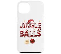 Couples Assortis Jingle Balls Tinsel Tinsel Tits His and Hers Christmas Coque pour iPhone 13