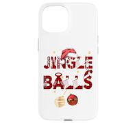 Couples Assortis Jingle Balls Tinsel Tinsel Tits His and Hers Christmas Coque pour iPhone 15