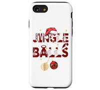 Couples Assortis Jingle Balls Tinsel Tinsel Tits His and Hers Christmas Coque pour iPhone SE (2020) / 7/8