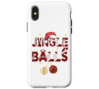 Couples Assortis Jingle Balls Tinsel Tinsel Tits His and Hers Christmas Coque pour iPhone X/XS