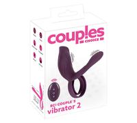 Couples Choice - bague pénienne sans fil rechargeable (violet)