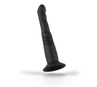 Couples Choice G and P-Spot Thrusting Vibrateur Black 23,0-26,0 cm