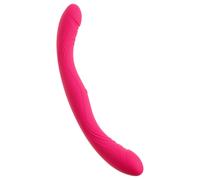 Couples Choice - vibromasseur double extrémité - silicone rose