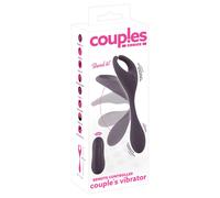 Couples Choice - vibromasseur pour couples avec 2 moteurs - rechargeable violet