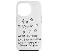 Couples et Amour La Lune et Les étoiles m'ont Fait Penser à Vous, Saint-Valentin Coque pour iPhone 13 Pro