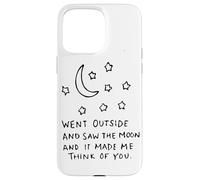 Couples et Amour La Lune et Les étoiles m'ont Fait Penser à Vous, Saint-Valentin Coque pour iPhone 15 Pro Max
