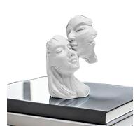 Couples Sculpture Baiser - Résine Baiser Couple Décoration De Bureau | Collectable Abstract Art Craft Figurine Love Souvenirs, Kiss Couple Love Statue Pour Hommes, Femmes, Décorations De Mariage