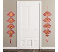 Couplets, Couplets suspendus, Décoration de la maison, Ornement de la fête du printemps, Décoration du Nouvel An chinois