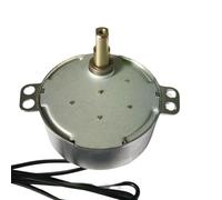 Coupleur à engrenages Moteur à engrenages synchrone sans balais à arbre plat, 5V, 6V, 9V, 12V, 24V DC, 0.6 tr/min à 60 tr/min, grand couple, 50Hz CW CCW générateur-tourneur(15rpm 1.5kgf.cm DC 24V)
