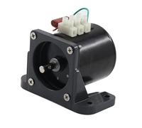 Coupleur à engrenages Moteur synchrone 60KTYZ à vitesse lente, 220V 110V AC, CW CCW 14W, moteur à engrenages à aimant Permanent, moteur de présentoir d'éclairage de scène générateur-tourneur(220V 110r
