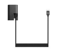 Coupleur CC LP-E6 Batterie factice Kit adaptateur secteur pour Canon E90D 7D2 5D4 R5 R6 MOUDOAUER