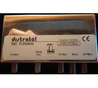 Coupleur Commutateur Antenne TV Parabole, Modele: Coupleur 4 entree