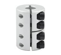 Coupleur d'arbre à mâchoire de machine à graver - Connecteur de transmission de moteur pas à pas - Résistance à l'huile - Convient pour imprimantes - Pince à vis - Accessoires d'outils électriques