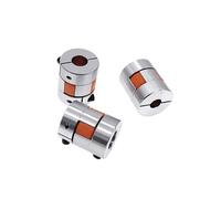 Coupleur d'arbre de moteur pas à pas D25L30 6,35/8/9,5/10/12 mm, mâchoire flexible, accouplement Spider Plum(5x10)