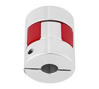 coupleur d'accouplement d'arbre de prune en alliage d'aluminium connecter D25 L30 pour moteur pas à pas (8mm-8mm)
