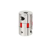 Coupleur D'arbre Flexible 4mm à 4mm - Accouplement Araignée | Diamètre 20mm Longueur 30mm Connecteur Moteur Aluminium Accouplement D'araignée Flexible Pour Imprimante 3D Servo Moteur.