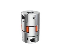 Coupleur d'arbre Flexible en aluminium D14 L22, couplage à 2 mâchoires for moteurs pas à pas CNC, connecteur d'alésage de 3mm à 6.35mm(4mm x 5mm)