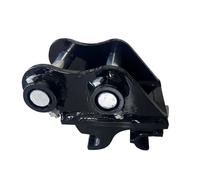 Coupleur d'attelage rapide mécanique, attelage à changement rapide pour mini-pelle, accessoires d'excavatrice, attelage rapide pour attache rapide de petite pelle