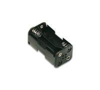 COUPLEUR DE 4 PILES AA LR6 CONTACTS A PRESSION (80120) - BH343B