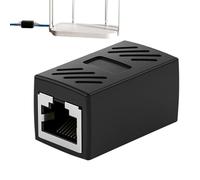 Coupleur de câble Internet, Adaptateur d'extension Ethernet | Adaptateur d'extension Ethernet | Connecteurs Audio et vidéo Longue Distance pour Le Jeu de réseautage extérieur de Maison Mobile
