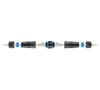 Coupleur de câble RJ45 Lanview IP68 CAT 6A, modèle 35333, LVN-IP68-STP-CAT6A-COU