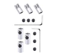 Coupleur de conversion d'arbre moteur 5 mm avec manchon en métal pour modifications et entretien de machines