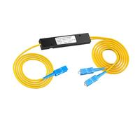 Coupleur de fibre optique de température pour installation de réseaux à domicile et au bureau Répartiteur optique 1 x 2 Répartiteur monomode