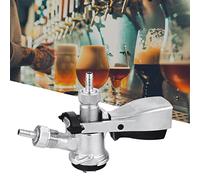 Coupleur de fût de bière type A/S Système de robinet de bière avec soupape de décompression de sécurité, distributeur de fût en acier inoxydable, distributeur de bière, raccordement, prises