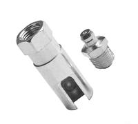 Coupleur de graisse à angle droit à 90 degrés avec filetages NPT de 45,7 cm pour une connexion transparente aux outils de graisse portables standard