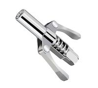 Coupleur de graisse - Coupleur solide - Coupleur de graisse haute pression - Coupleur à libération rapide - Avec pince - Buse - Accessoires pour outils électriques