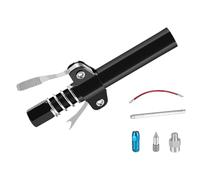 Coupleur de graisse haute pression 10 000, dégagement, Black | Type de pince de verrouillage à double poignée, buse d ' injecteur d ' huile, pointes d ' outils de graisse en acier